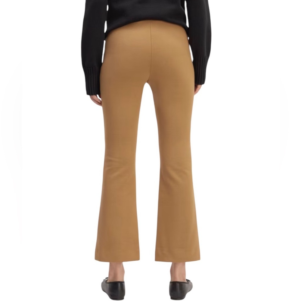 NEW EVERLANE The Dream Kick Flare Pant Pull On in Toasted Coconut Size XS - Picture 2 of 12